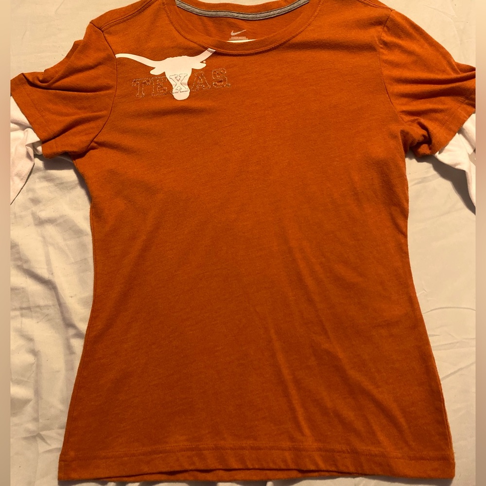 Longhorns shirt Nike whit built-in sleeves